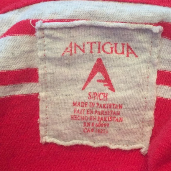 Antigua UGA Top Small Red/Gray University of Georgia - Picture 4 of 6